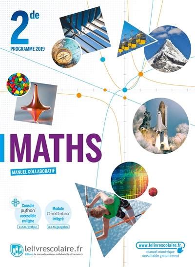 Livre De Maths Seconde En Ligne Maths 2de (2019) - Manuel élève | Magnard